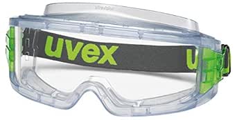 LUNETTES-MASQUE ULTRAVISION INCOLORE ACETATE ANTI-BUEE UVEX