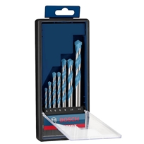 COFFRET DE 7 FORETS EXPERT CYL-9 MULTICONSTRUCTION BOSCH PROFESSIONAL 4 - 5 - 6 - 6 - 8 - 10 - 12