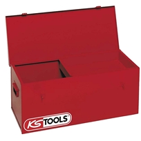COFFRE DE CHANTIER METALLIQUE AVEC PLATEAU KS TOOLS 850 X 350 X 350M